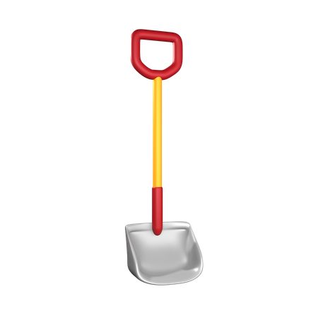Pá de solo  3D Icon