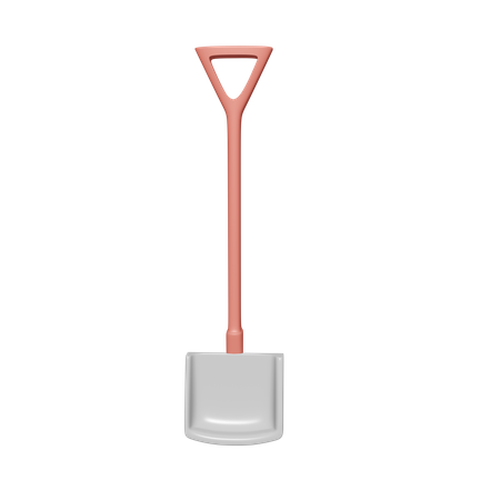 Pá de solo  3D Icon