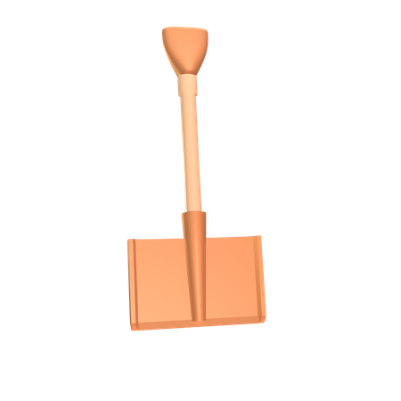 Pá de solo  3D Icon