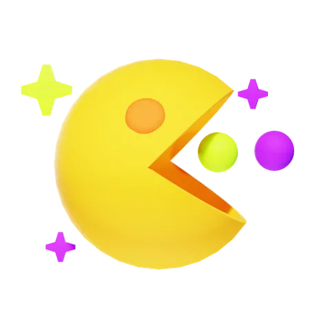 PAC MAN  3D Icon