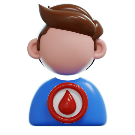 Paciente com diabetes  3D Icon