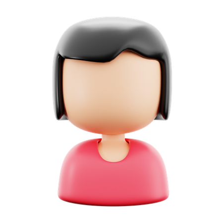 Paciente do sexo feminino  3D Icon