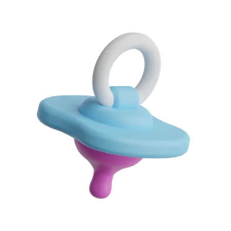 고무 젖꼭지  3D Icon