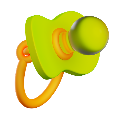 Pacifier  3D Icon