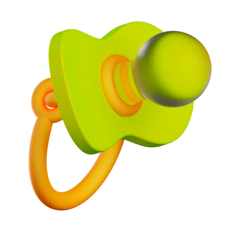 Pacifier  3D Icon