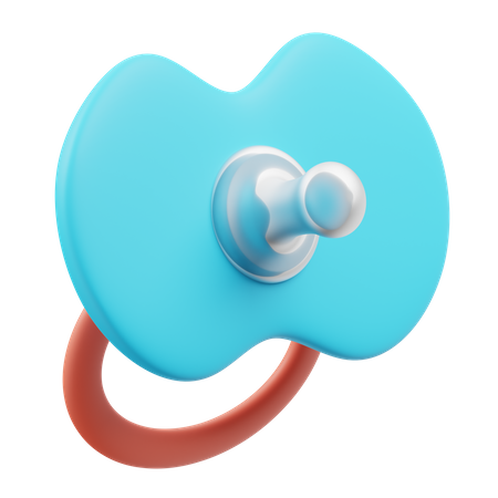 Pacifier  3D Icon