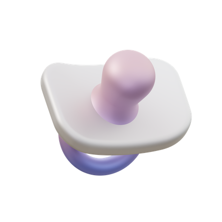 Pacifier  3D Icon