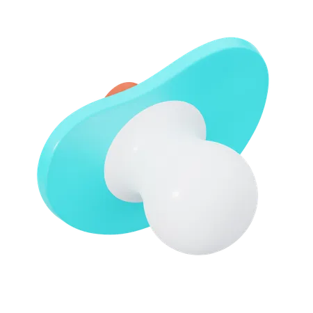 Pacifier  3D Icon