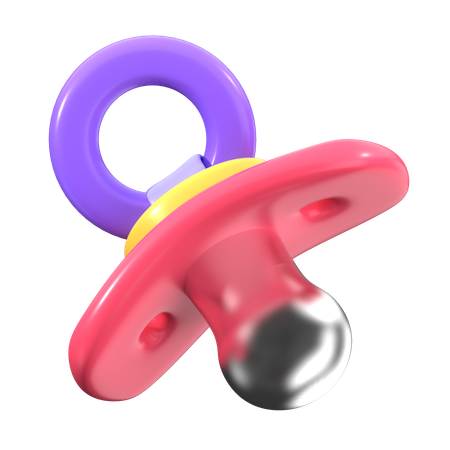 Pacifier  3D Icon