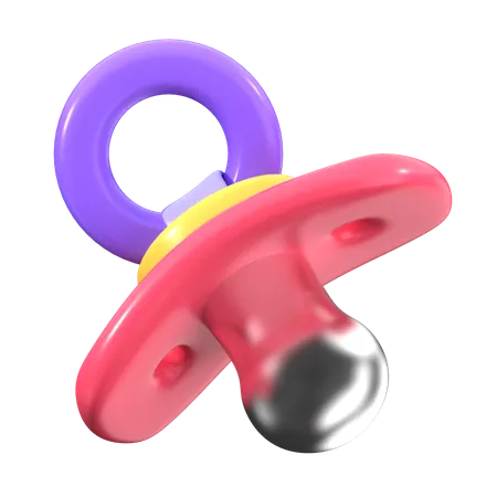 Pacifier  3D Icon