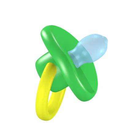 Pacifier  3D Illustration