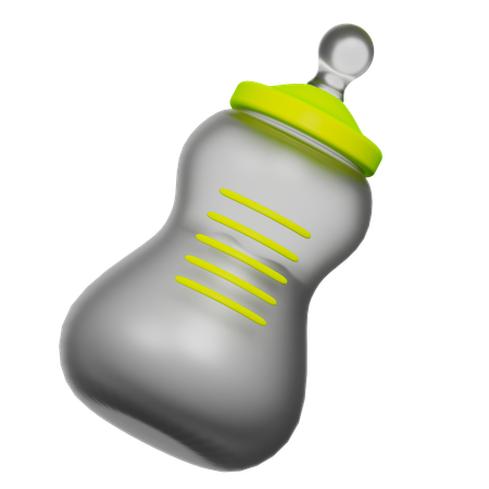 Pacifier Bottle  3D Icon