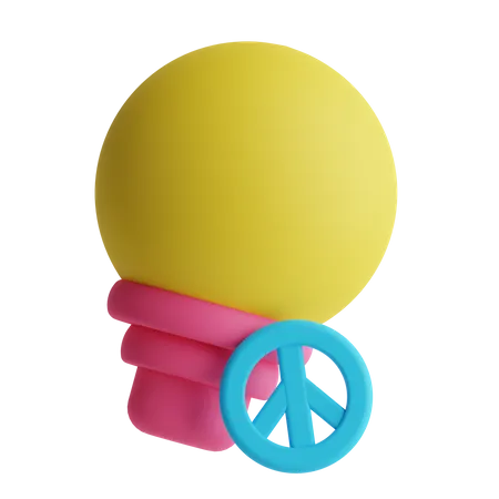 Pacifism  3D Icon