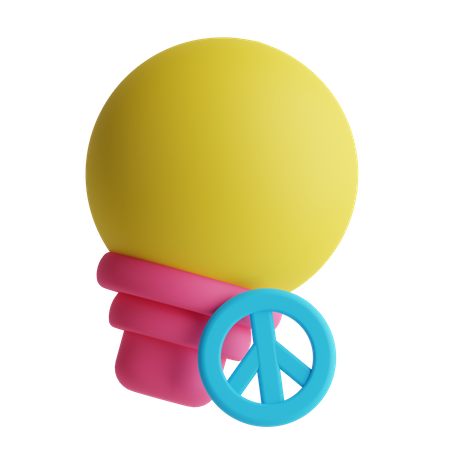 Pacifisme  3D Icon