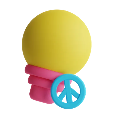 Pacifisme  3D Icon