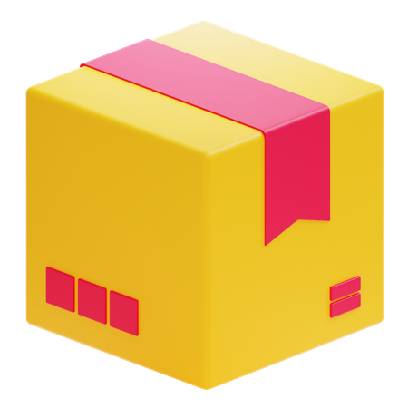 PACKAGE  3D Icon
