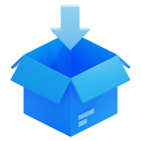 Package  3D Icon