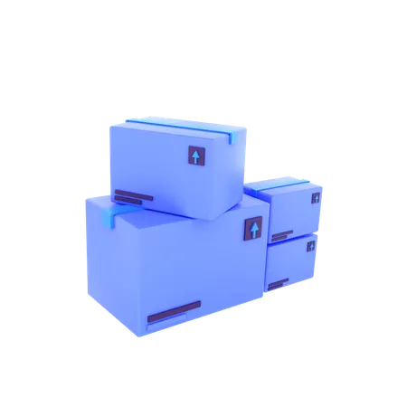 Package  3D Icon