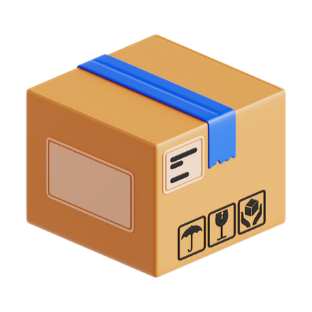 Package  3D Icon