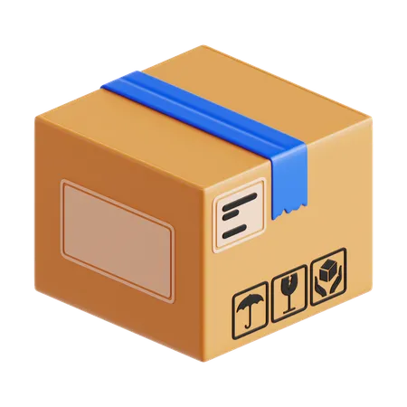 Package  3D Icon