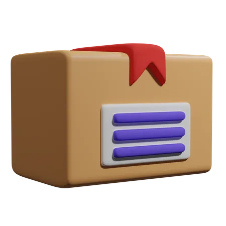 Package  3D Icon