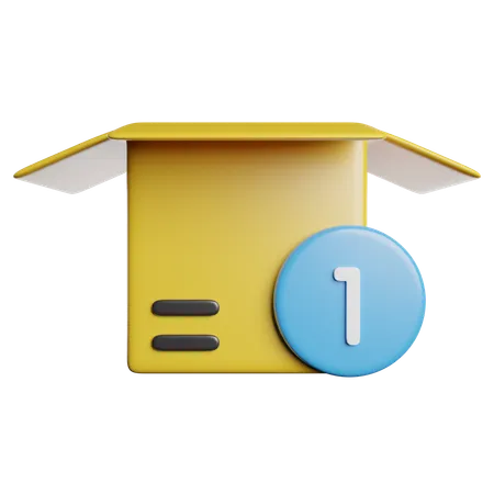 Package  3D Icon