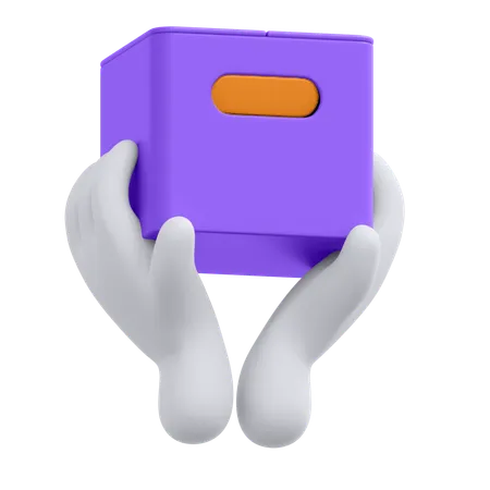 Package  3D Icon