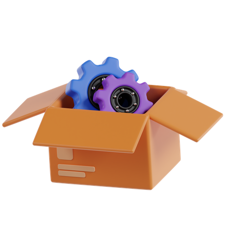 Package  3D Icon