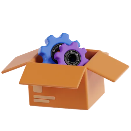 Package  3D Icon