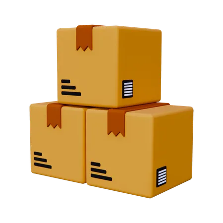 Package  3D Icon