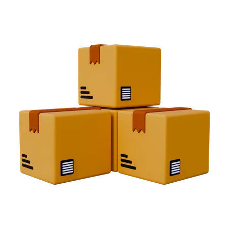 Package  3D Icon