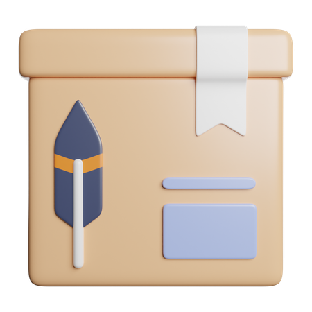 Package  3D Icon