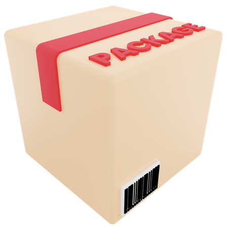 Package  3D Icon