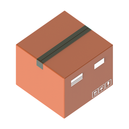 Package  3D Icon