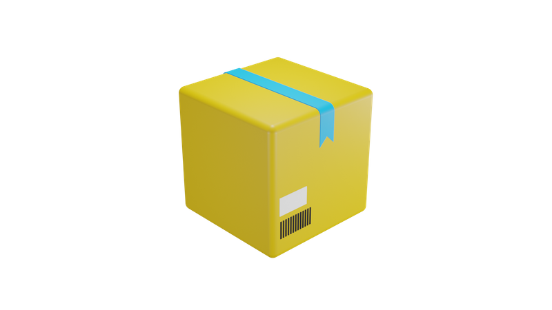 Package  3D Icon