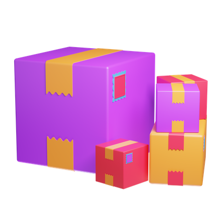 Package  3D Icon