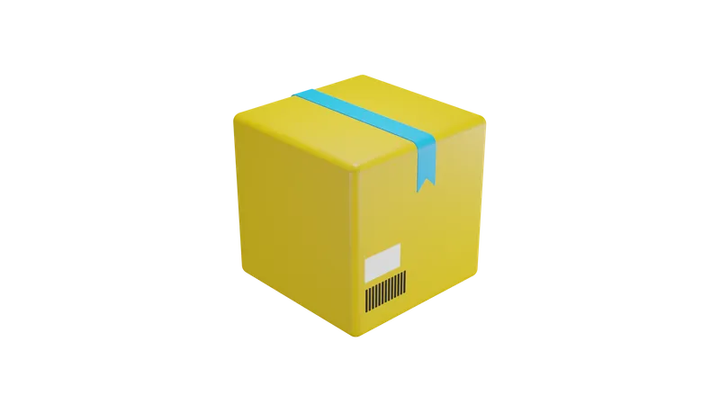 Package  3D Illustration