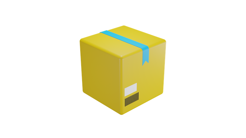 Package  3D Illustration
