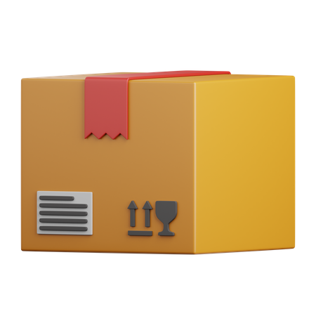 Package 3D Icon