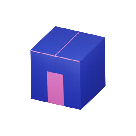 3 D Packaging Box 3D Icon