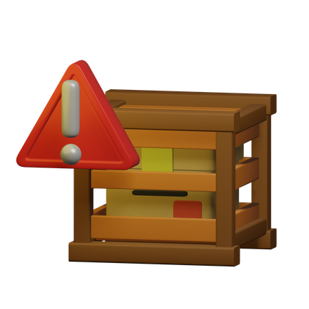 Package Alert  3D Icon