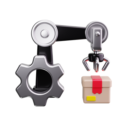 Package Automation  3D Icon