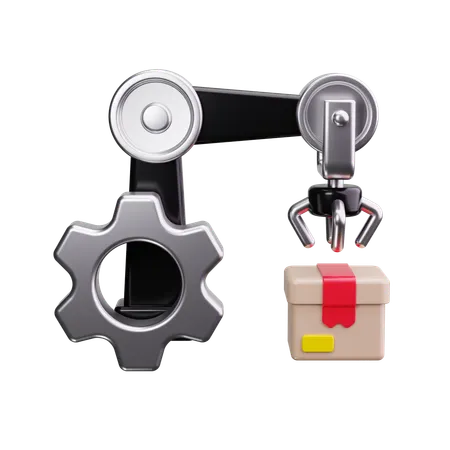 Package Automation  3D Icon