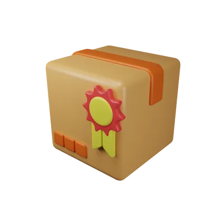 Package Badge  3D Icon