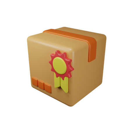 Package Badge  3D Icon