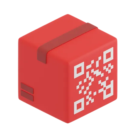 パッケージバーコード  3D Icon