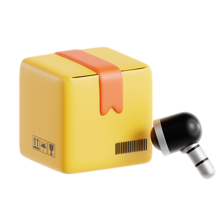 Package Barcode  3D Icon