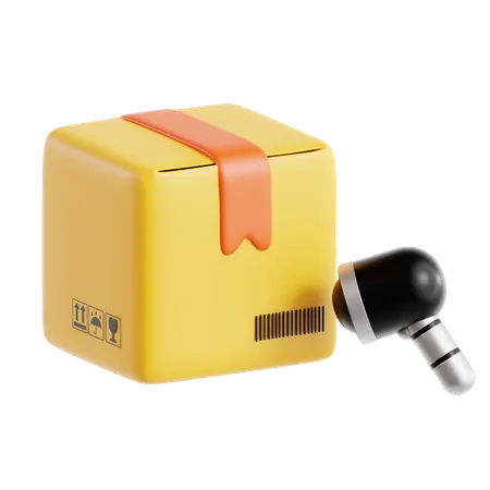 Package Barcode  3D Icon