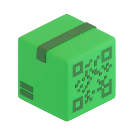 Package Barcode  3D Icon