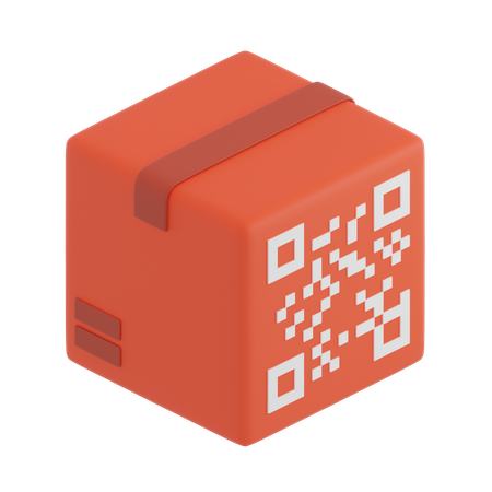 Package Barcode  3D Icon